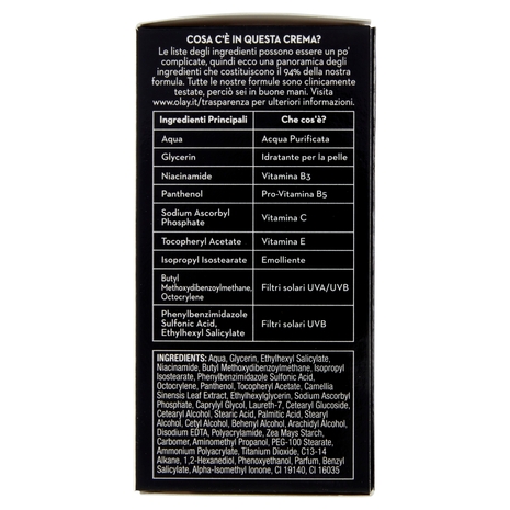 Olay Crema Viso Giorno Total Effects 7in1 - Nutre e Protegge - Vitamine C & B3 - SPF 15 - 50 ml